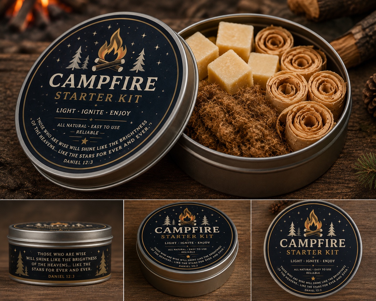 Prayer Circle Collection - Campfire Starter Kit - Daniel 12:3
