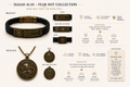 Bracelet and necklace with Isaiah 41:10 text, featuring details and design elements.