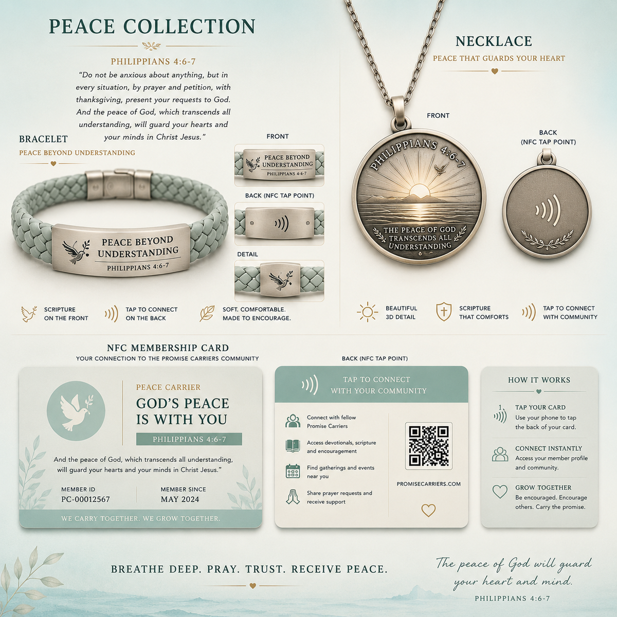 Peace Collection - Philippians Bracelet